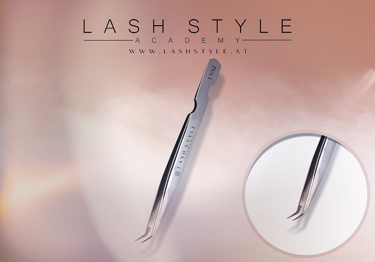 Wimpern Pinzette LSA02